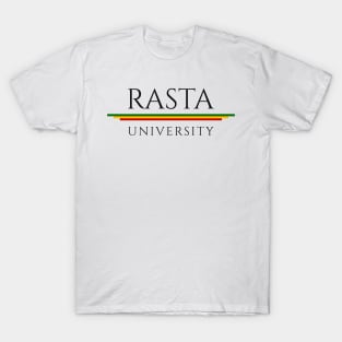 Rasta University Rasta Colors Reggae T-Shirt